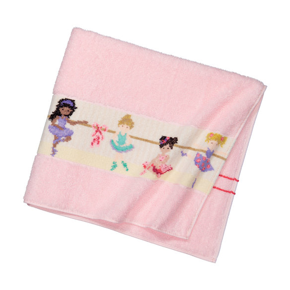 Полотенце ballerina border rosa | Feiler
